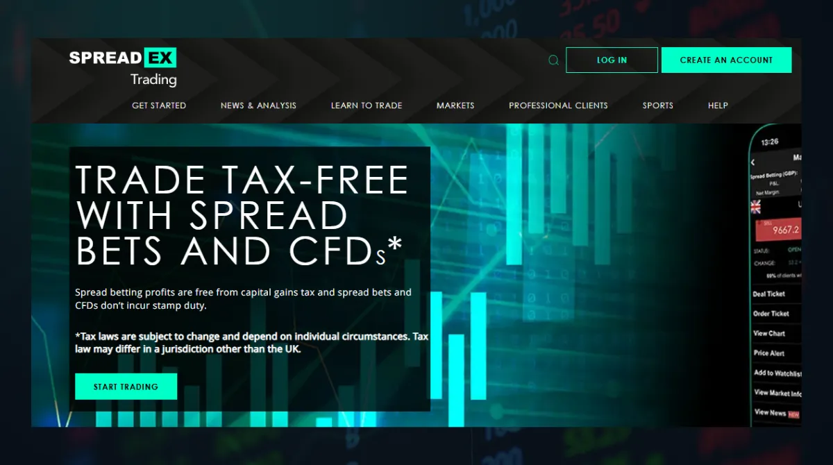 Spreadex is a UK-based broker specializing in spread betting and CFD trading
